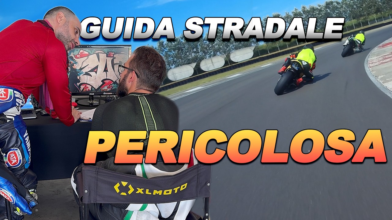 Una guida pericolosa - manca velocità? Apri presto? Esci molto largo? Il pilota stradale in pista