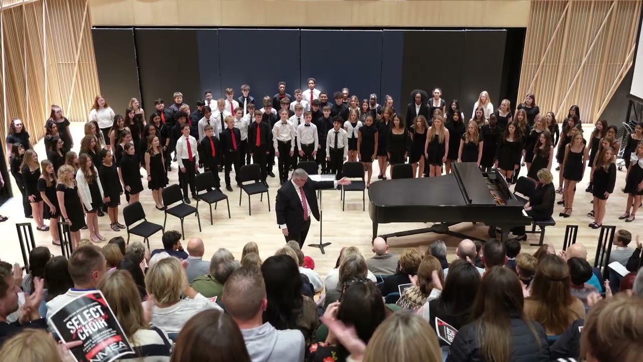 Westside Middle School 8th Grade Select Choir NMEA Performance 2025