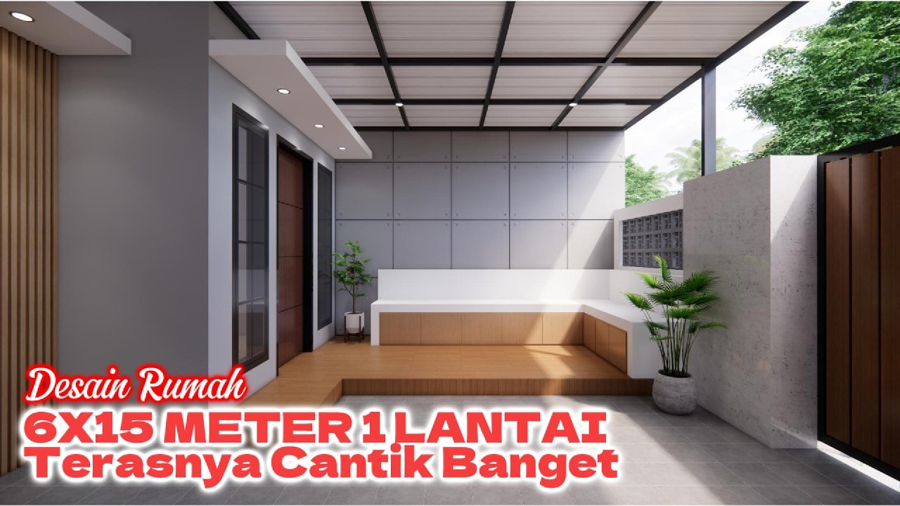 RUMAH DENGAN TERAS YANG CANTIK BIKIN BETAH DIRUMAH#viral