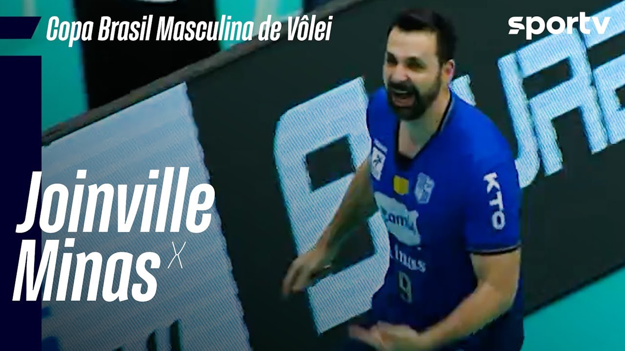 JOINVILLE 2 X 3 MINAS | MELHORES MOMENTOS | FINAL COPA BRASIL MASCULINA DE V&Ocirc;LEI | sportv