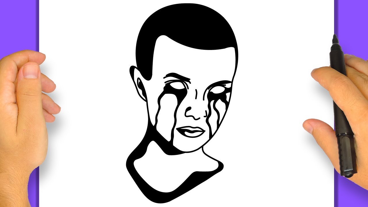Comment Dessiner Eleven 11 de Stranger Things | &Eacute;tape par &Eacute;tape Simple et Facile