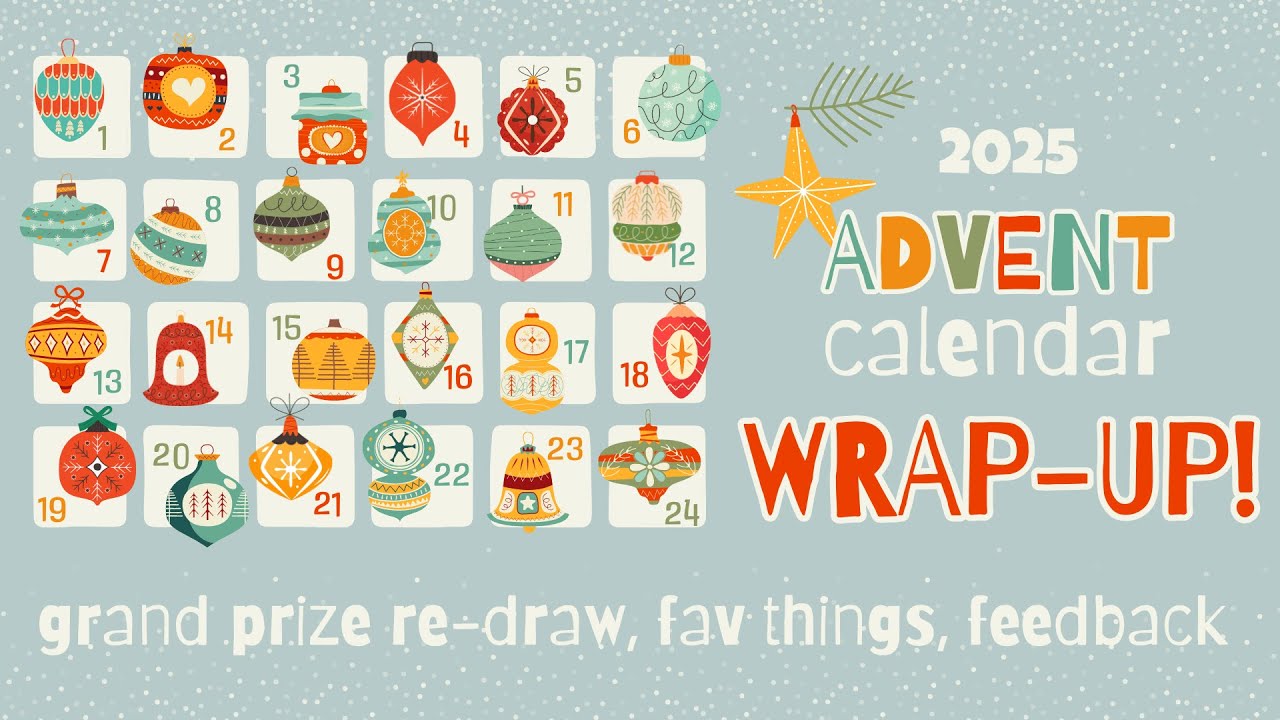 🎄 Sadhana's 2025 Tarot Advent Calendar WRAP-UP | Grand Prize Re-Draw 🎁