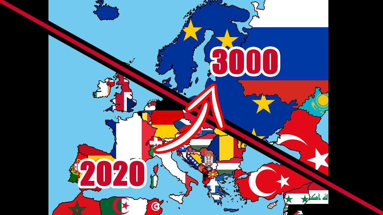 2020-3000 | Alternate future of Europe | Flag Timeline