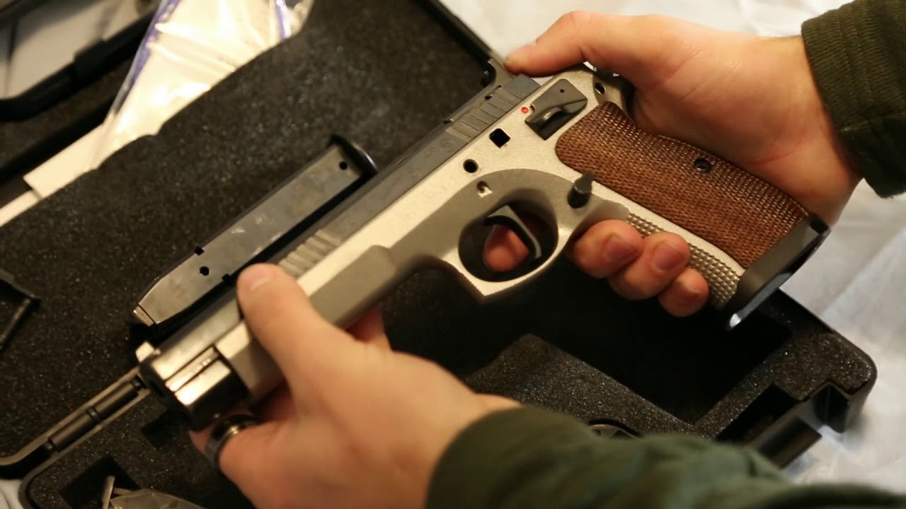 CZ 75 Tactical Sports disassembly