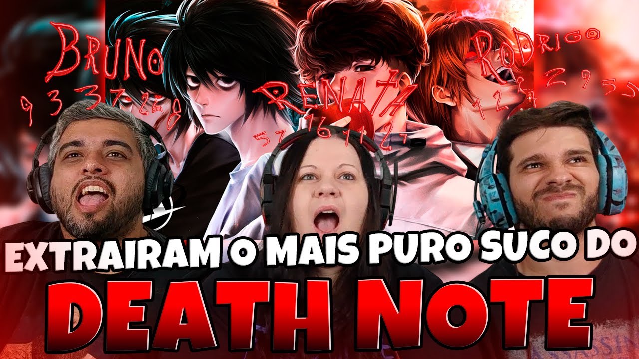 [ UM ABSURDO, PURA ARTE ]♪ Plano Perfeito | Death Note | URT | MULT REACT EM FAM&Iacute;LIA