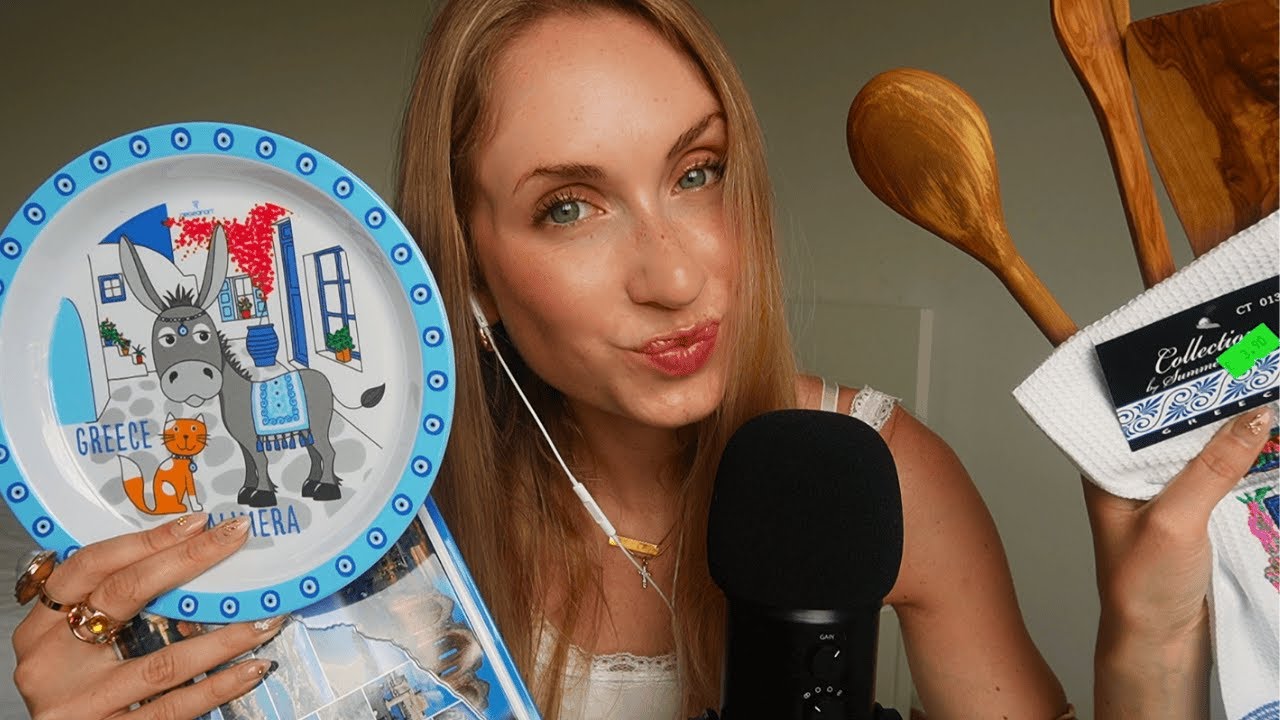 Dutch ASMR - Griekse Souvenirs (Whispering A Lot)