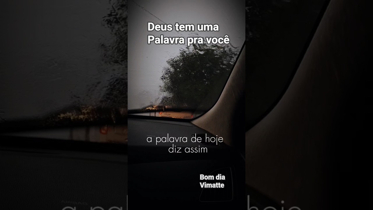#deustemumapalavrapravoce #bomdiacomdeus #mensagem #bomdiacomjesus #bomdiaespiritosanto