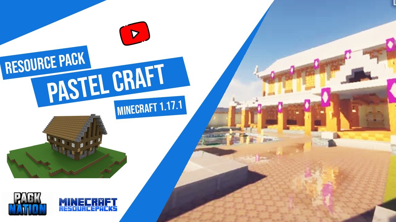 Pastel Craft Resource Pack for Minecraft 1.17.1 | Top Packs 2021