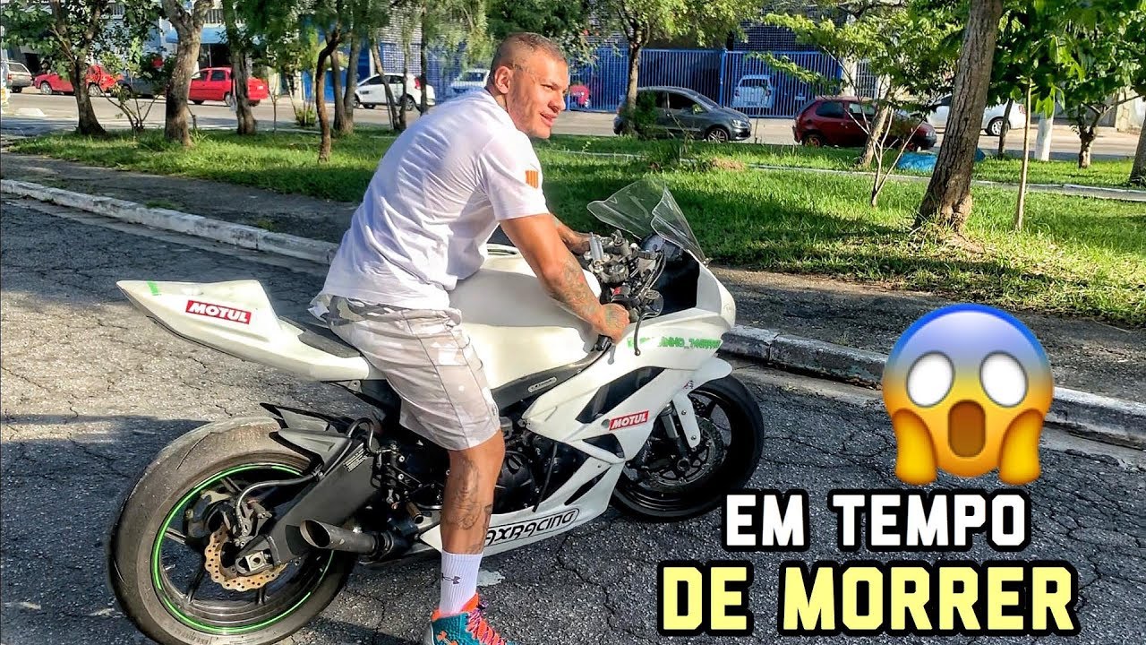ACELEREI UMA MOTO SEM FREIO
