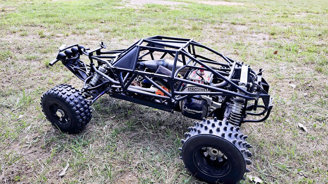 HPI Baja 5T OBR 34 SS Full Throttle Bashing!!!!