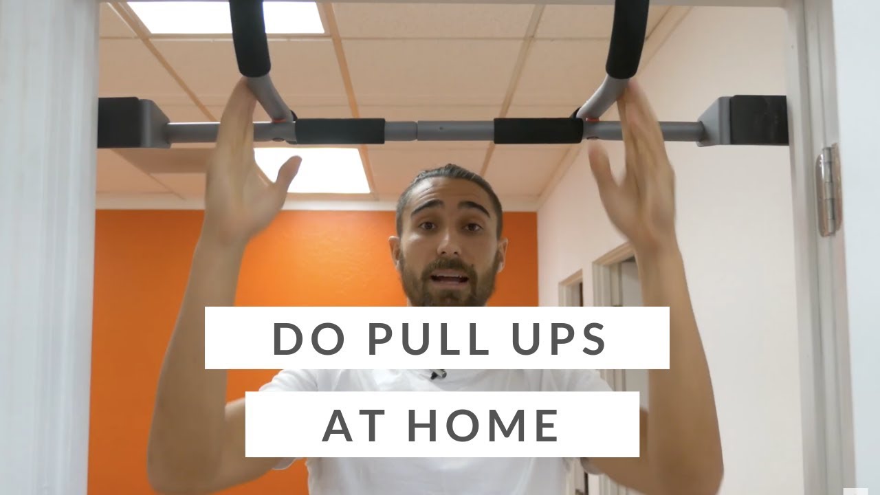 Pull ups at home - finding and choosing a bar when you don't have a gym