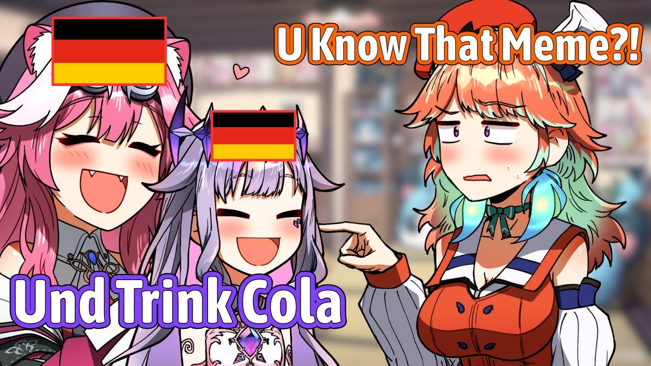 Kiwawa Was Shocked When Biboo And Raora Know The German Meme【Hololive EN】