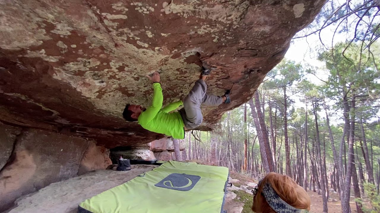Zeus, 7c+. Albarracín