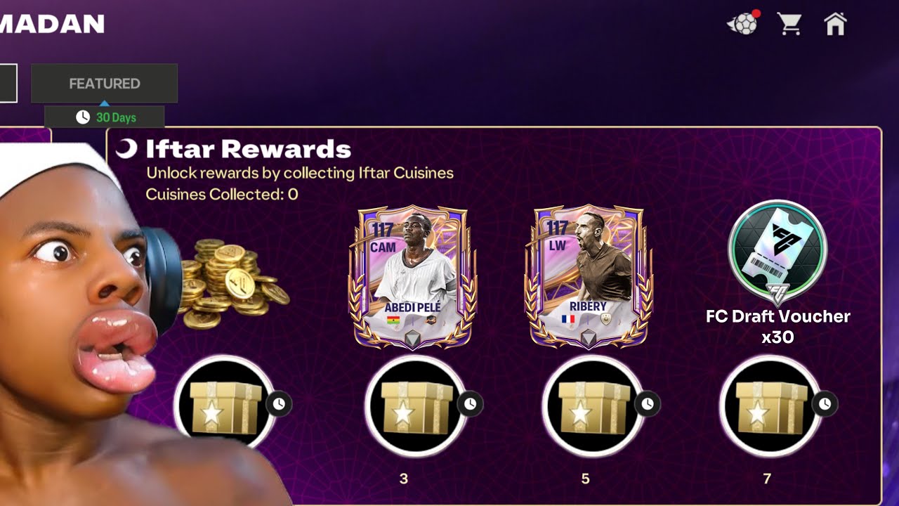 Ramadan Kareem is Here in FC Mobile! Funny Pack Opening!