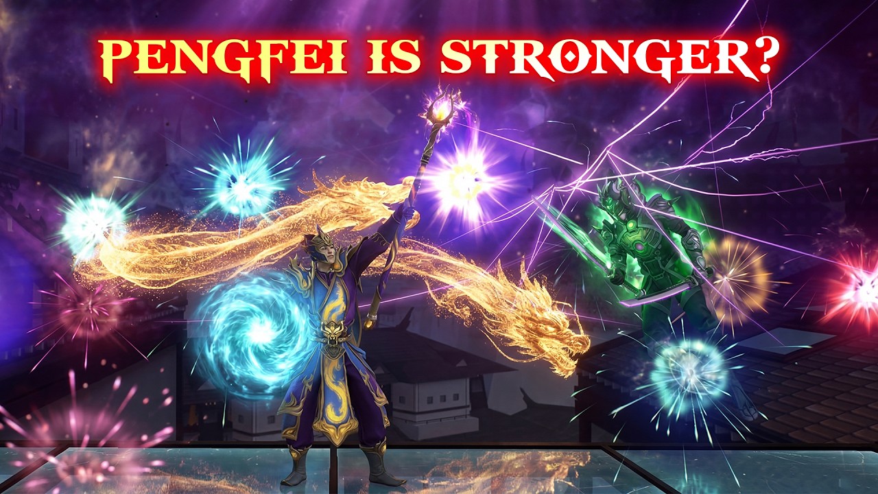 Destroyed in Seconds! Pengfei VS Neon Phantom 🔥 Shadow FIght 3
