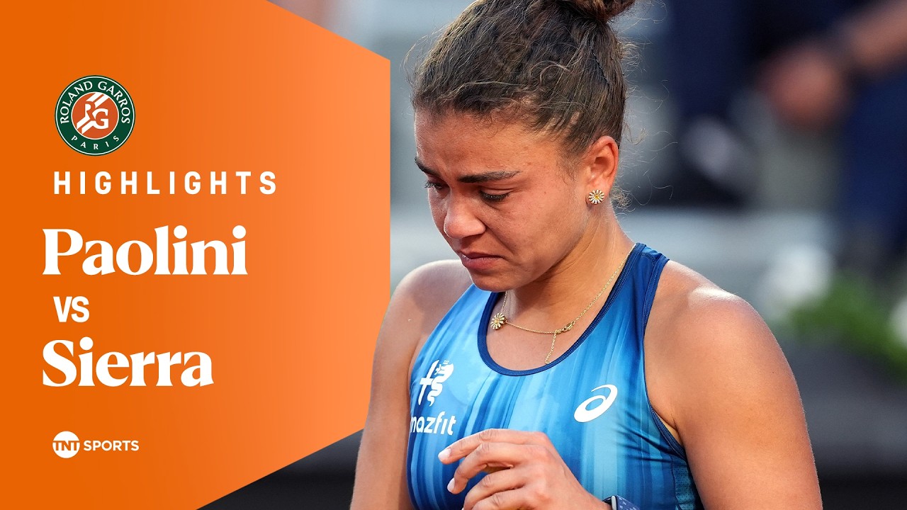 Jasmine Paolini vs Solana Sierra | Round Two | Roland Garros 2026 Highlights 🇫🇷