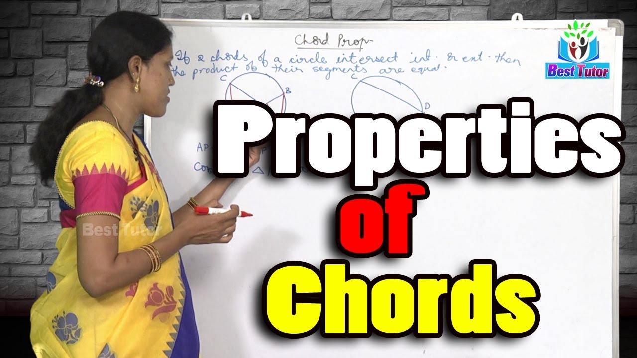 Properties of Chords in a Circle With Examples | Simple Math Tips | Best Tutor