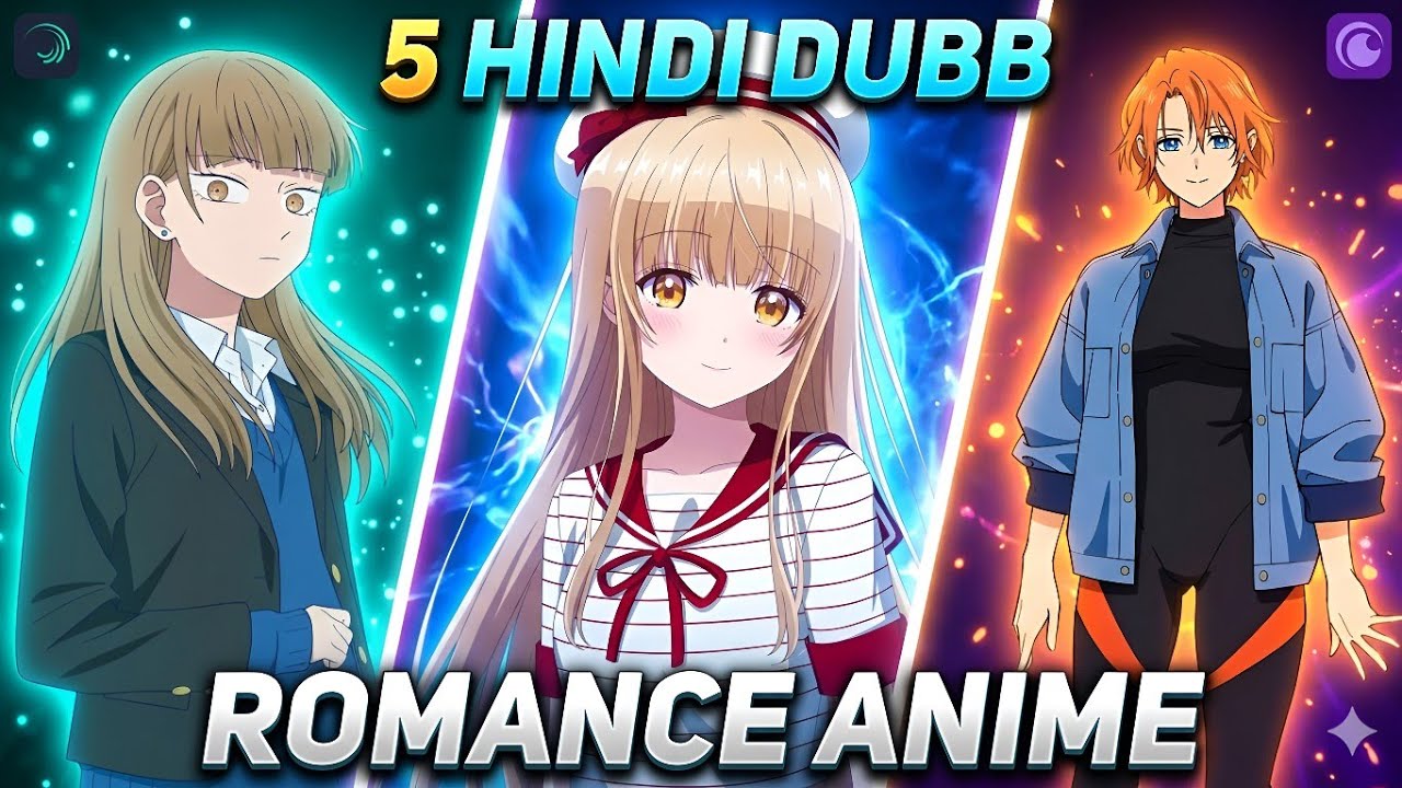 Top 5 Best Hindi Dubbed Romance Anime | Spring 2026 😱