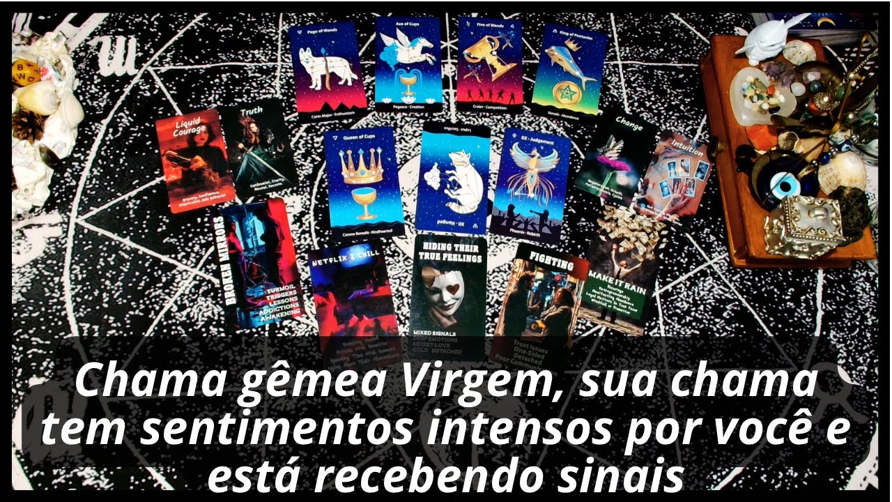 Chama gêmea Virgem, sua chama tem sentimentos intensos por você e está recebendo sinais