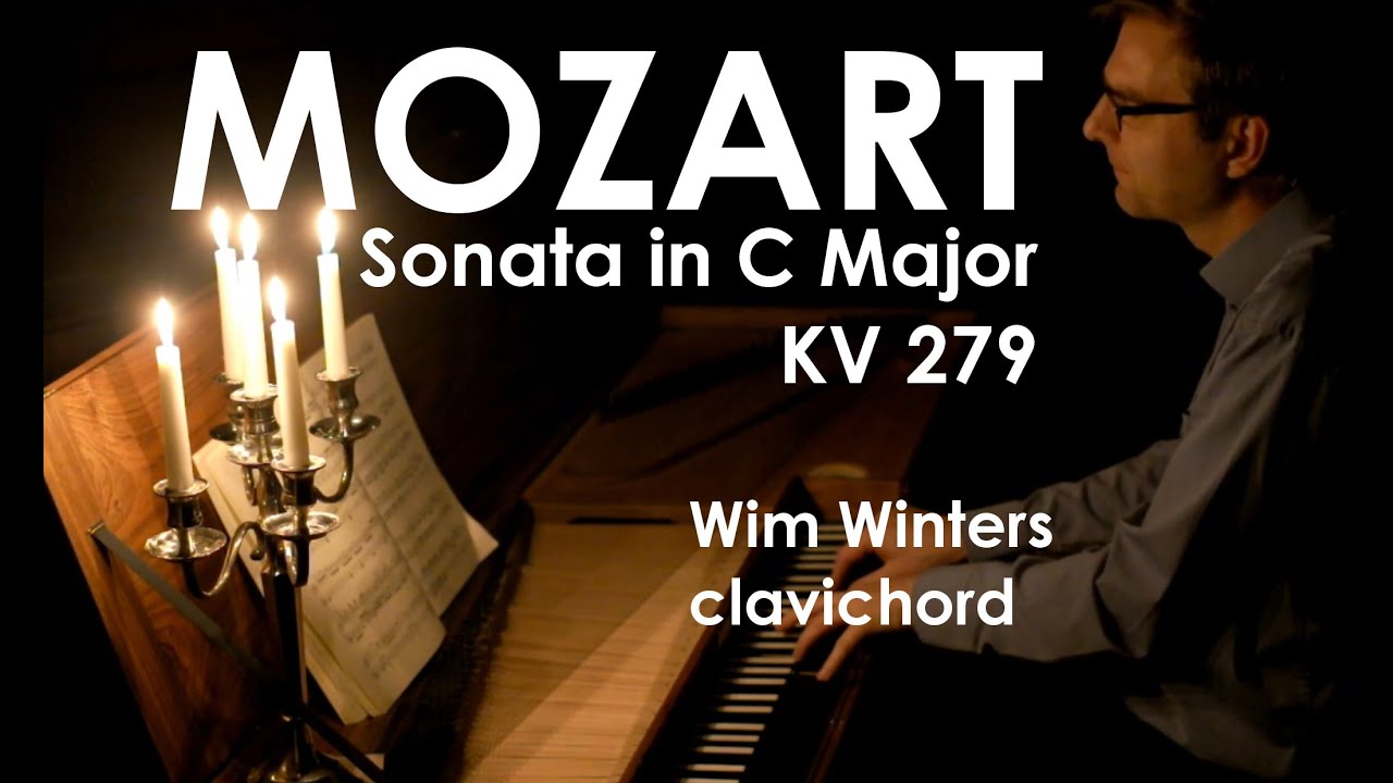 W.A.Mozart :: Sonata in C Major, KV 279 :: Wim Winters, clavichord