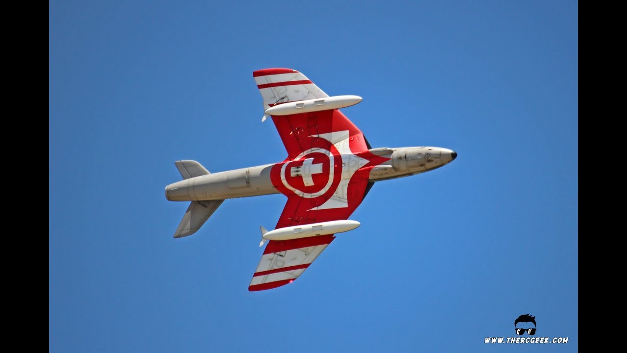 Giant Scale Hawker Hunter (FeiBao) -- Top Gun Invitational 2018