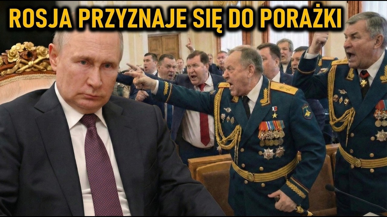 Rosjanie przyznają się do PORAŻKI i ŻĄDAJĄ ustąpienia Putina
