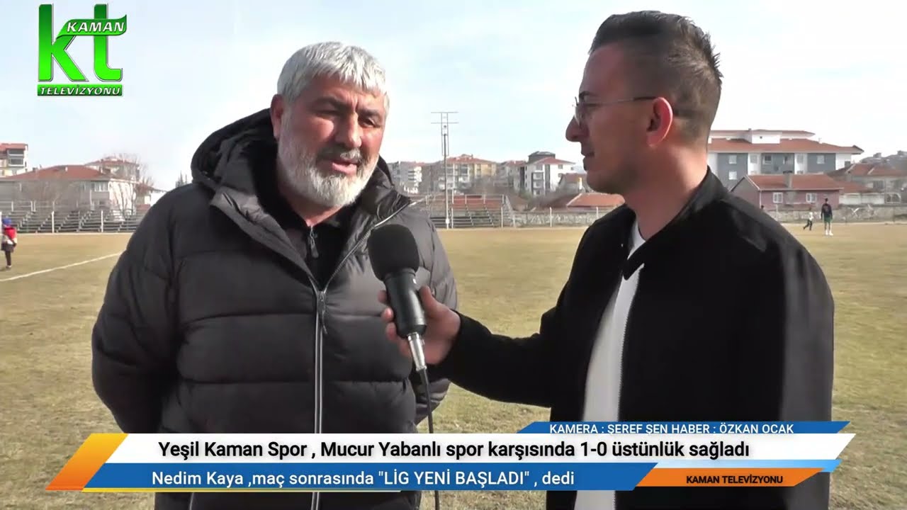 Yeşil Kaman Spor , Mucur Yabanlı spor karşısında 1 0 üstünlük sağladı