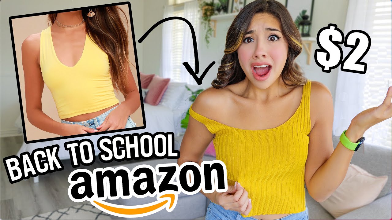 I Bought ALL my BACK TO SCHOOL Clothes from AMAZON! *horrible*