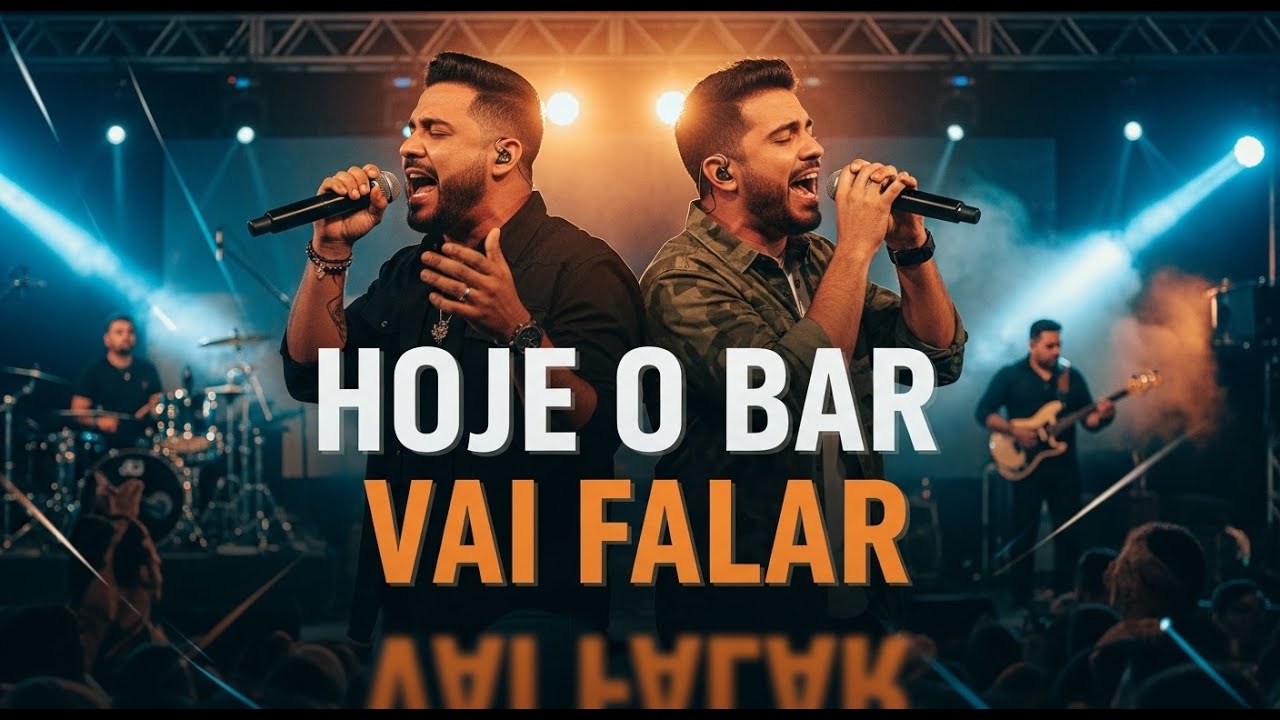 Hoje o Bar Vai Falar 🍻| Sertanejo Romântico 2025 (Clipe Oficial)