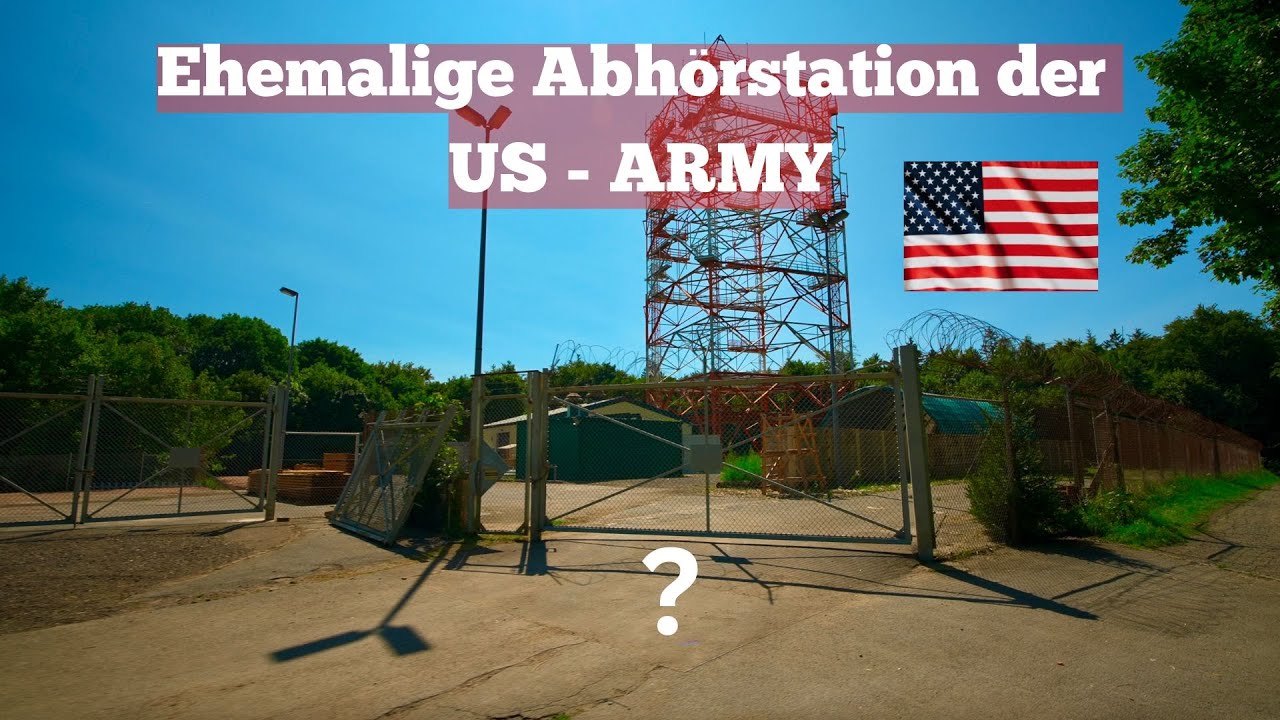 Donnersberg - Ehemalige Abh&ouml;rstation der US - Army 4K.