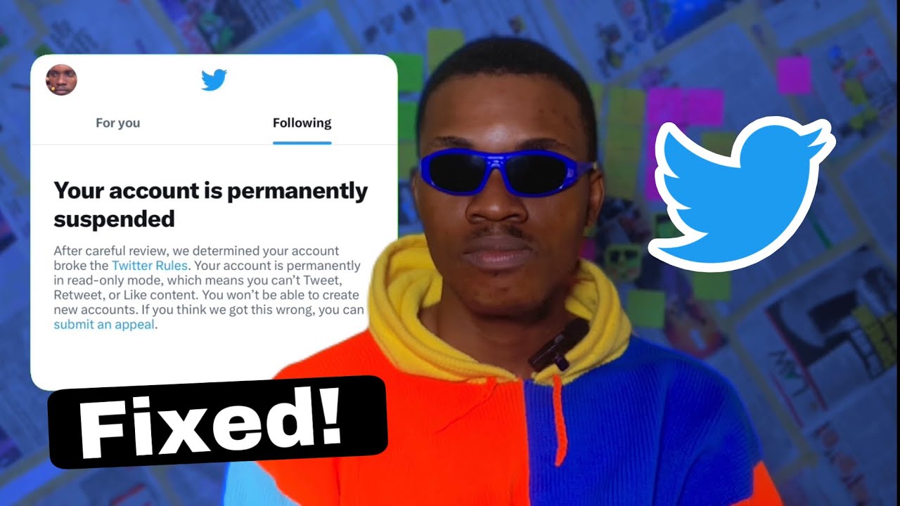 HOW to recover Permanently suspended twitter account- 2023