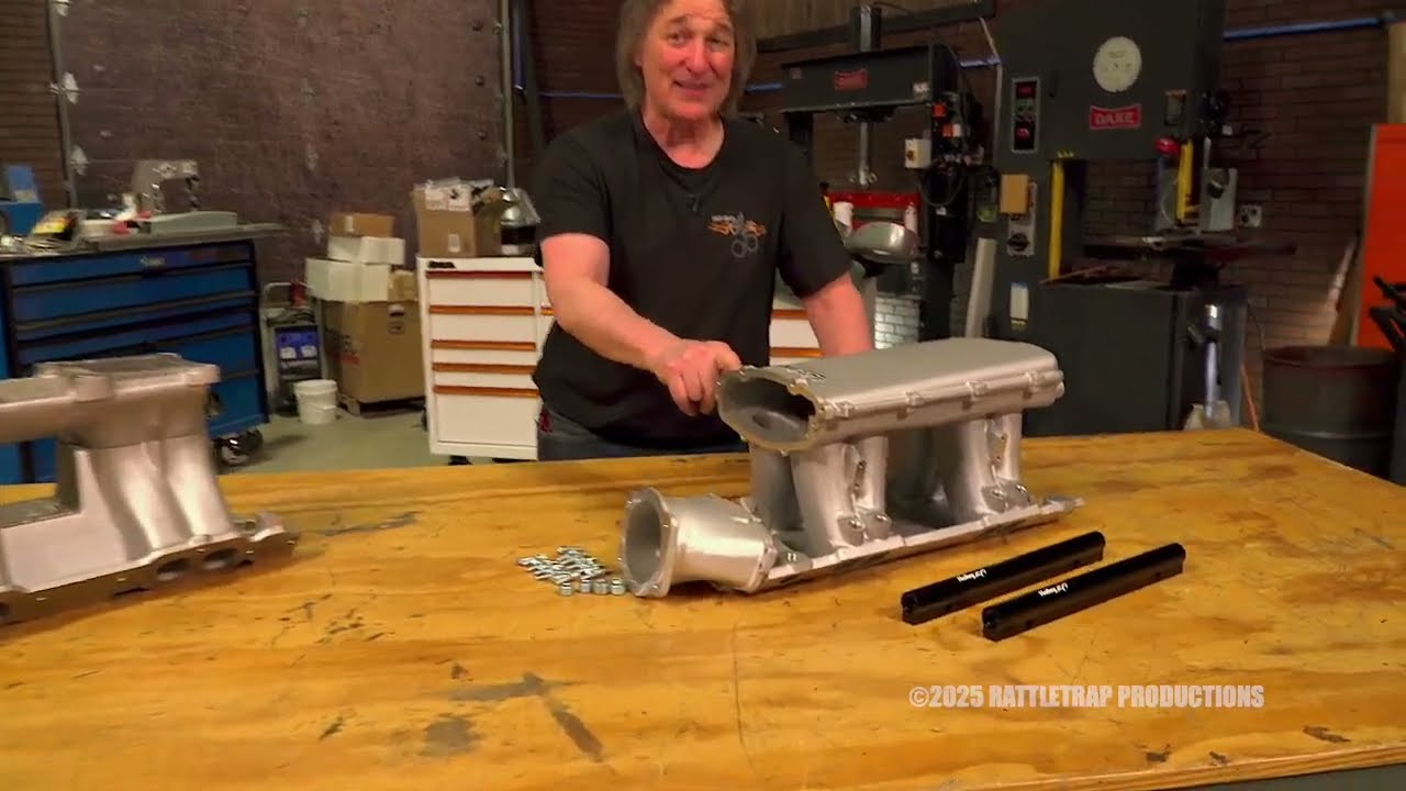 Holley Hi-Ram Intake Manifold for Small Block Chevy - Stacey David's Gearz