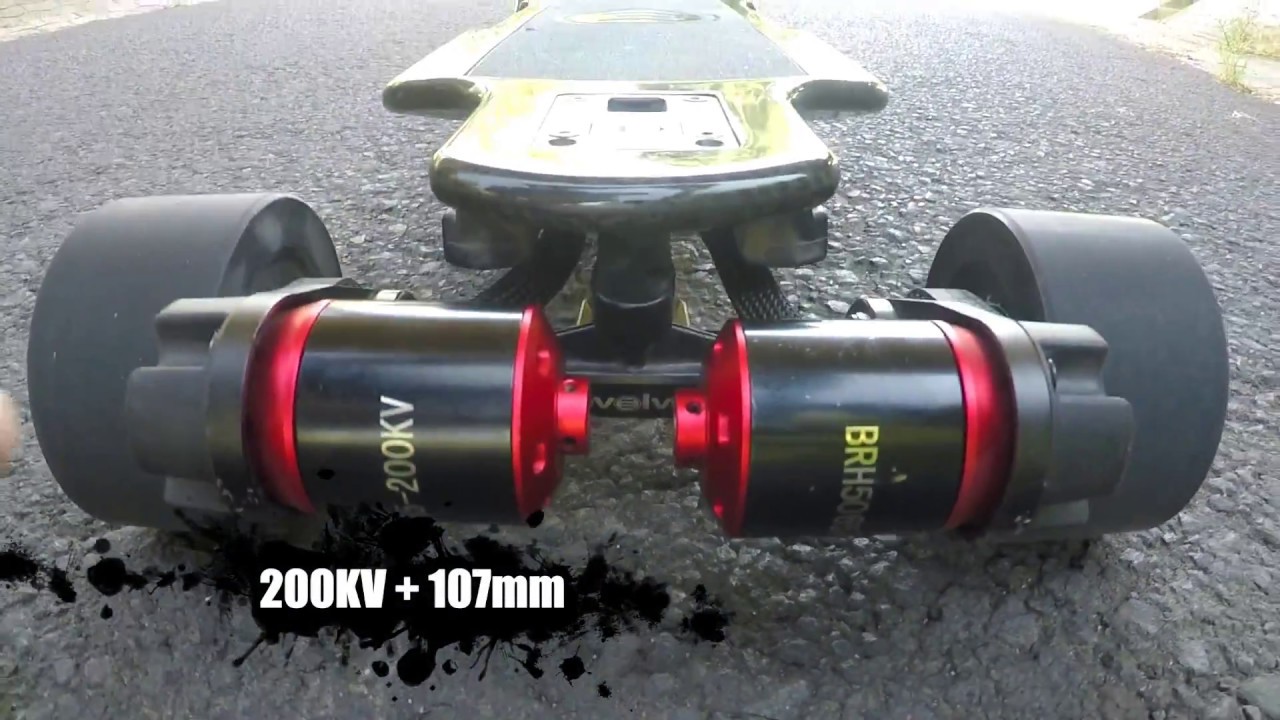 EVOLVE CARBON GT - 200 KV + 107 mm = 70km/h??