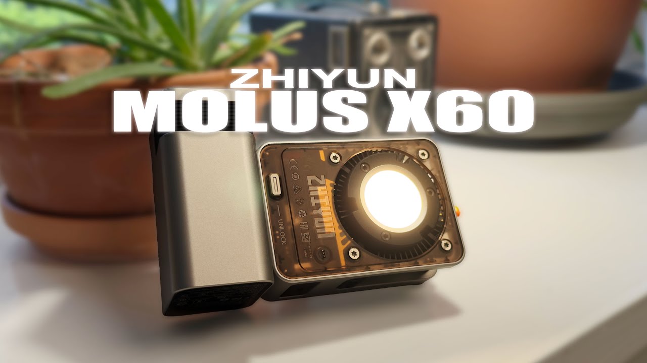 Best Portable Video Light? ZHIYUN Molus X60