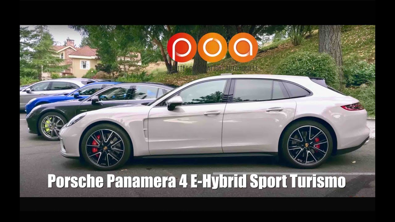 Porsche Panamera 4 E-HYBRID SPORT TURISMO : 1er ESSAI !