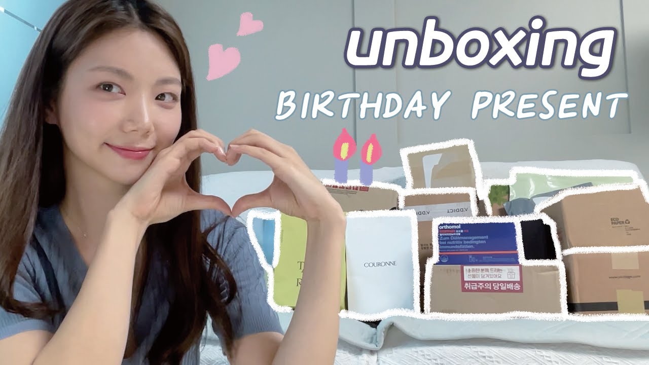 갸니의 생일 선물 언박싱 🎁🎀💕