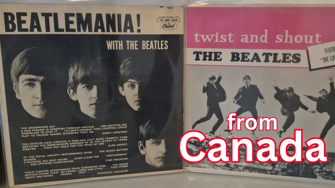 The Beatles из Канады - Битломания + альбомы Twist and Shout.