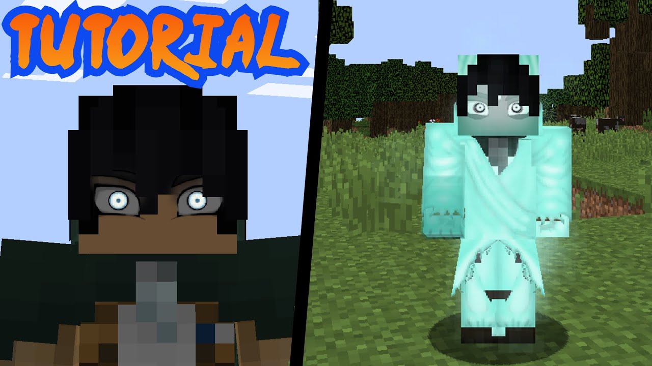 Tutorial de Como Liberar o Tenseigan No Mod De Naruto AHZNB Shinobi Craft
