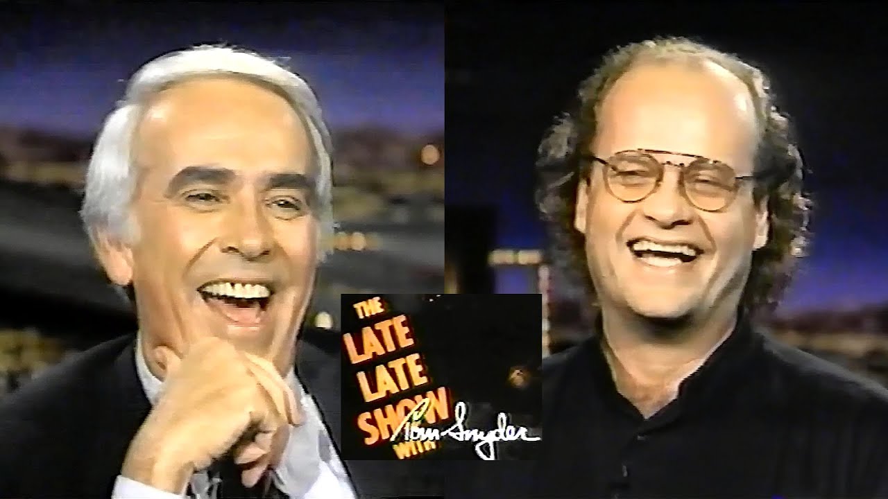 The Late Late Show With Tom Snyder 1/12/95 | Episode 004 | Kelsey Grammer & Christina Jeffrey CBS