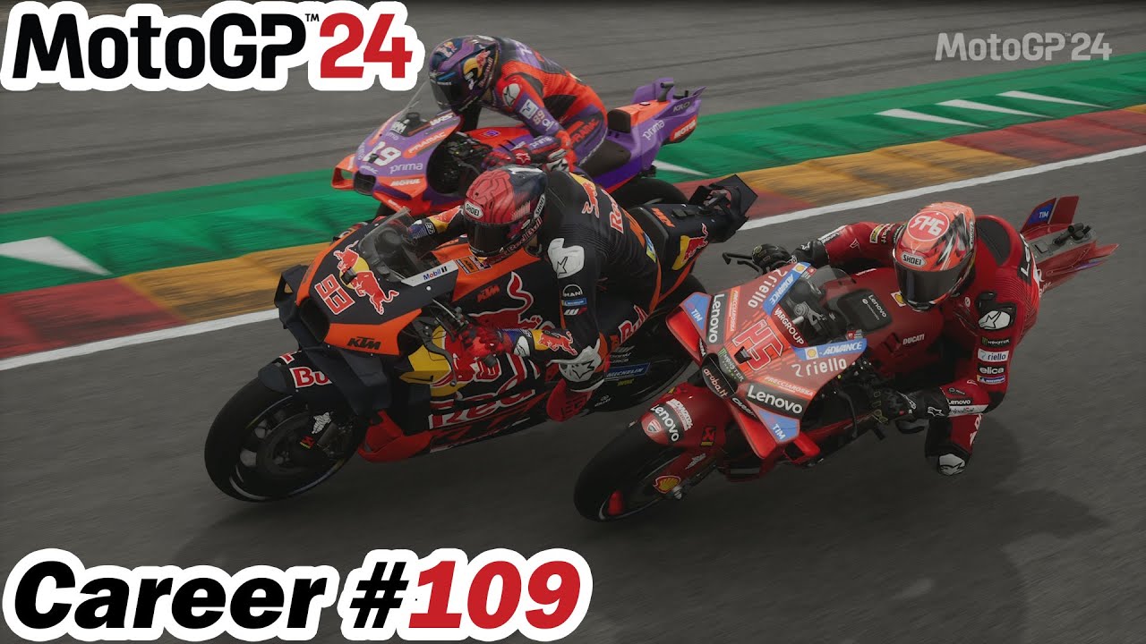 MotoGP 24 | Career  Pt 109: Piling On The Pressure At Aragon!!!