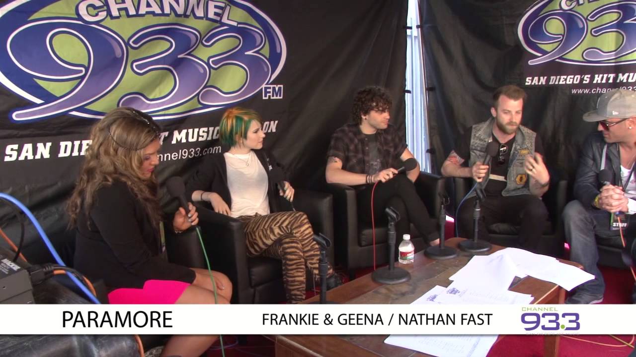 Paramore interview at Channel 933's Summer Kick Off Concert 2014