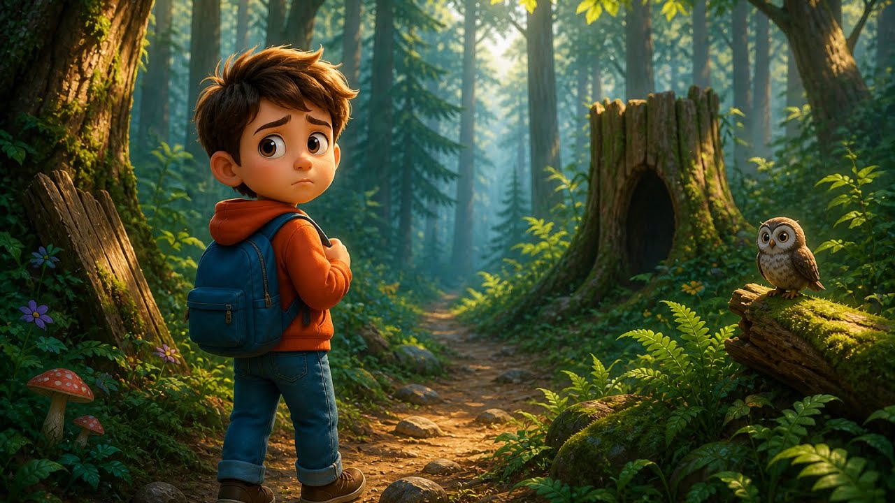 Lost In The Forest Story For Kids