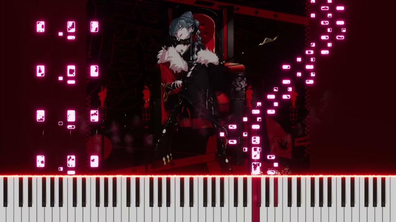 【超高難易度/プロセカ】八王子P (Hachioji-P) - 嬢王(Jouou) feat. 初音ミク / ピアノアレンジ Piano Arrangement