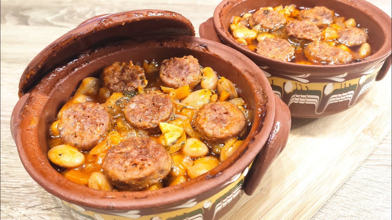 Фасоль с колбасой. Рецепт с быстрым и легким приготовлением фасоли.