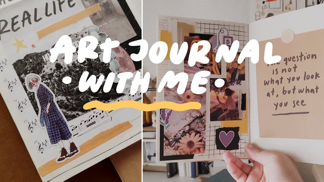 🎨 art journaling *conmigo* 3 páginas
