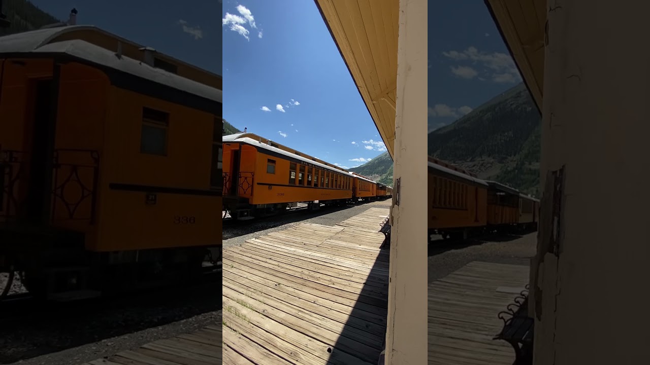 D&SNG #476 shoves back into Silverton