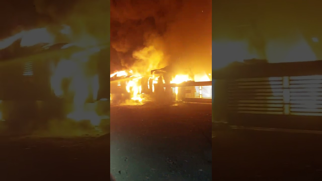 company fire 🔥  part 2 #firecall #fire #firefighting #umesh101 #firefighter