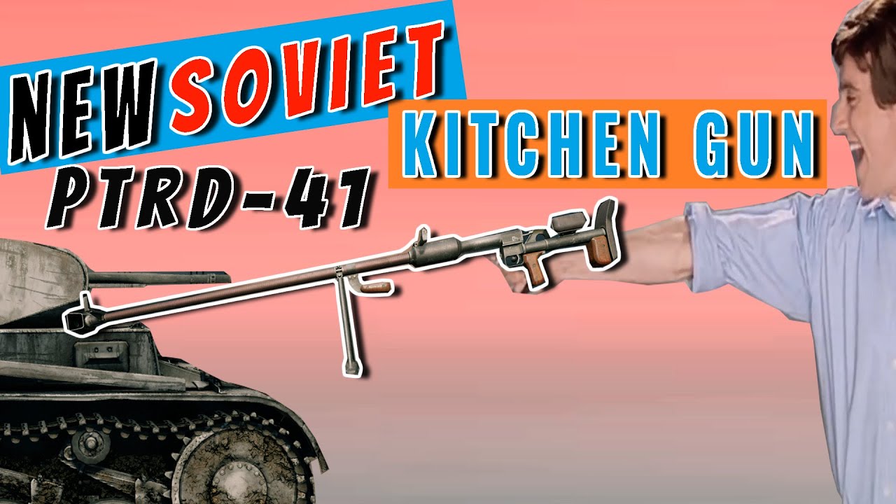 Enlisted NEW Soviet KITCHEN GUN ! PTRD-41 - bomber class - battle of moscow - allies