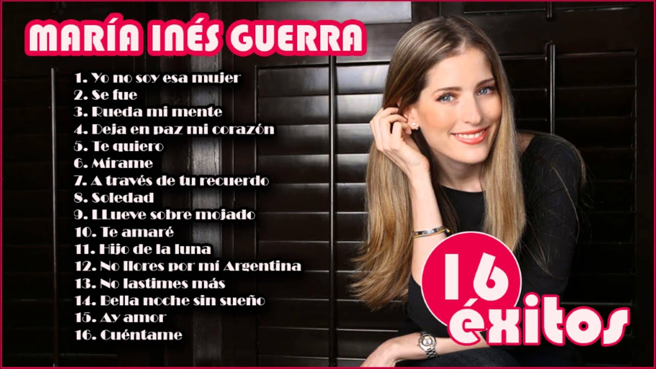 María Inés || 16 Éxitos Mix || Sus mejores canciones