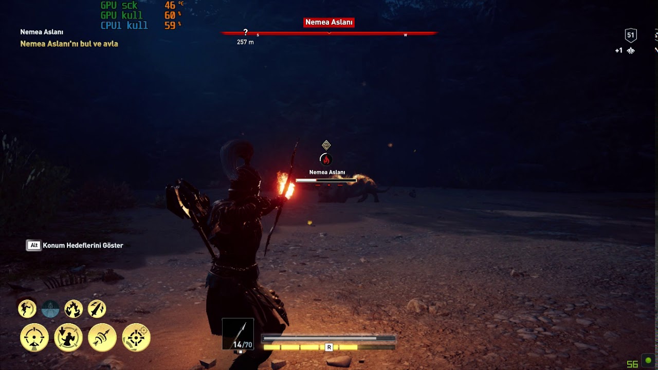 Assassin's Creed  Odyssey kill nemea aslanı nemea lion